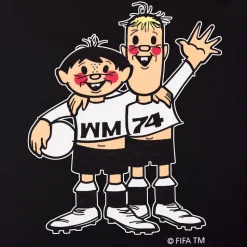 Allemagne 1974 World Cup Tip et Tap Mascot Kids T-Shirt