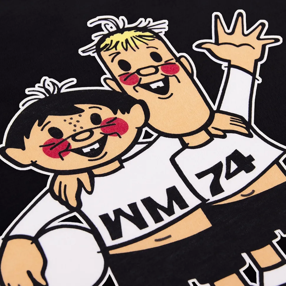 Allemagne 1974 World Cup Tip et Tap Mascot Kids T-Shirt