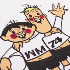 Allemagne 1974 World Cup Tip et Tap Mascot T-Shirt