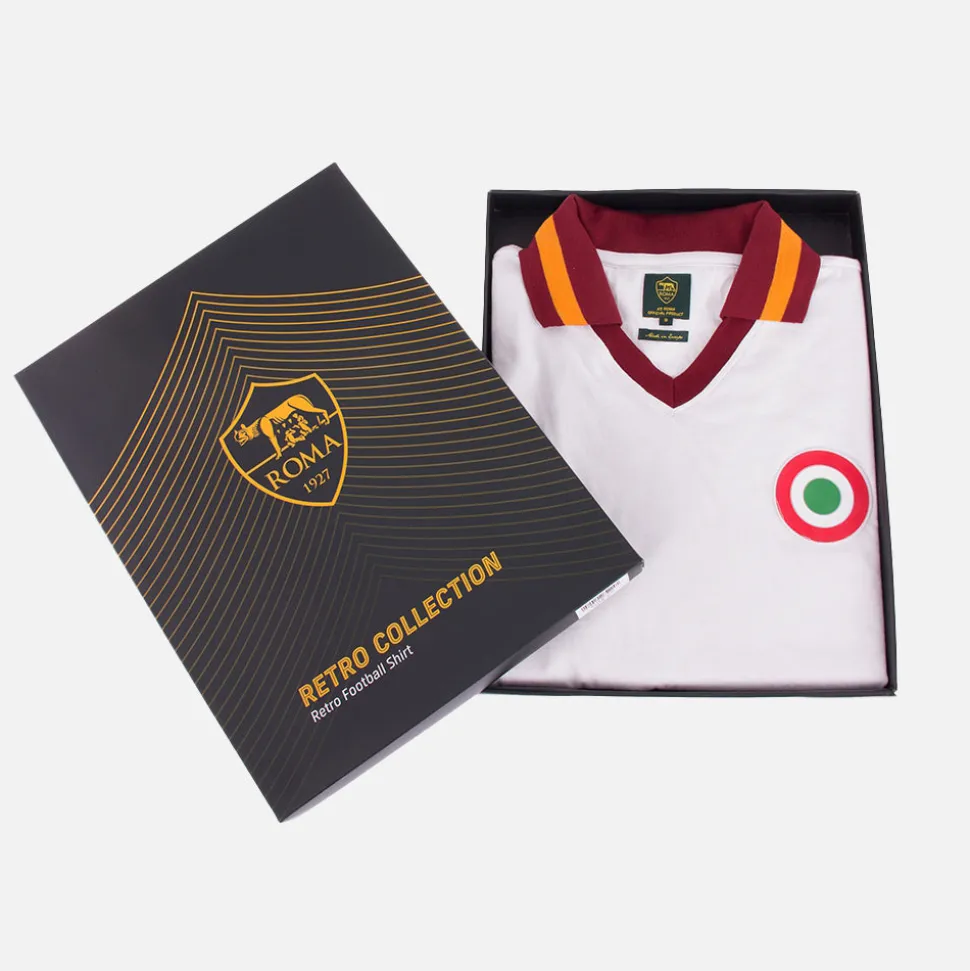 AS Roma Away 1980-81 Maillot de Foot Rétro