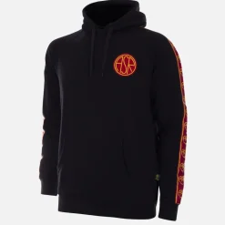 AS Roma Black Taper Pull à Capuche