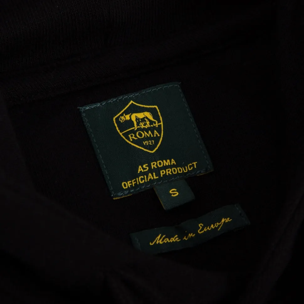 AS Roma Black Taper Pull à Capuche