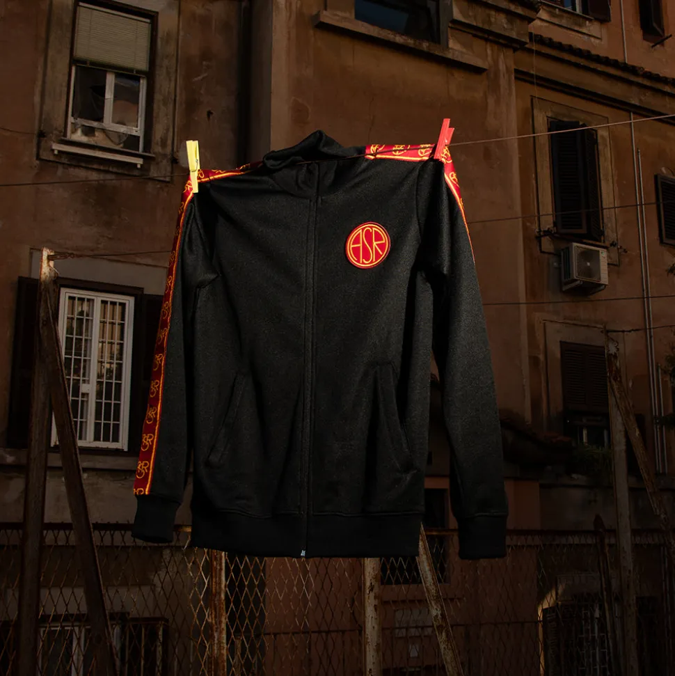 AS Roma Black Taper Veste