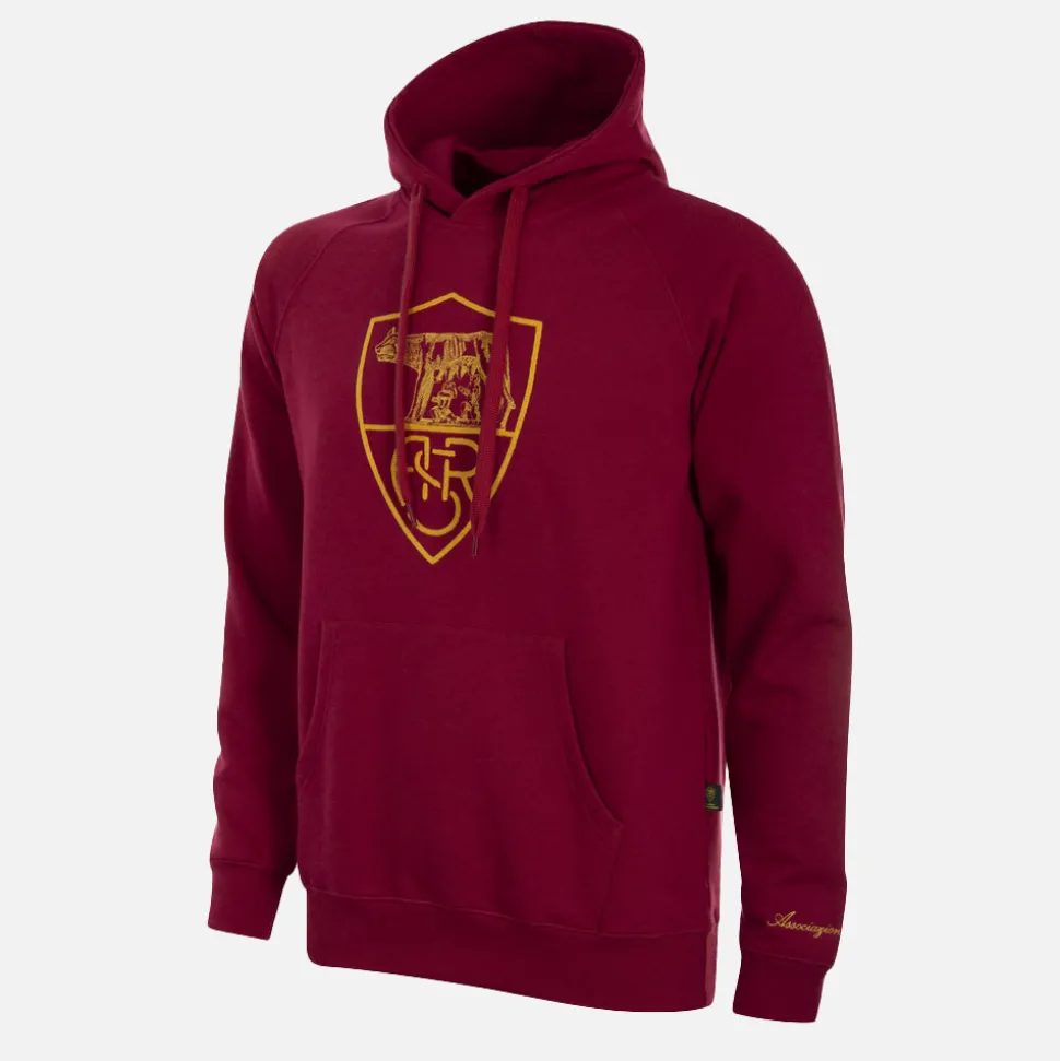 AS Roma Heritage Pull à Capuche Rosso