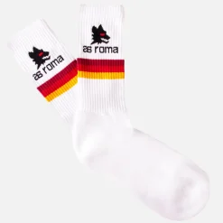AS Roma Stripes Chausettes Terry