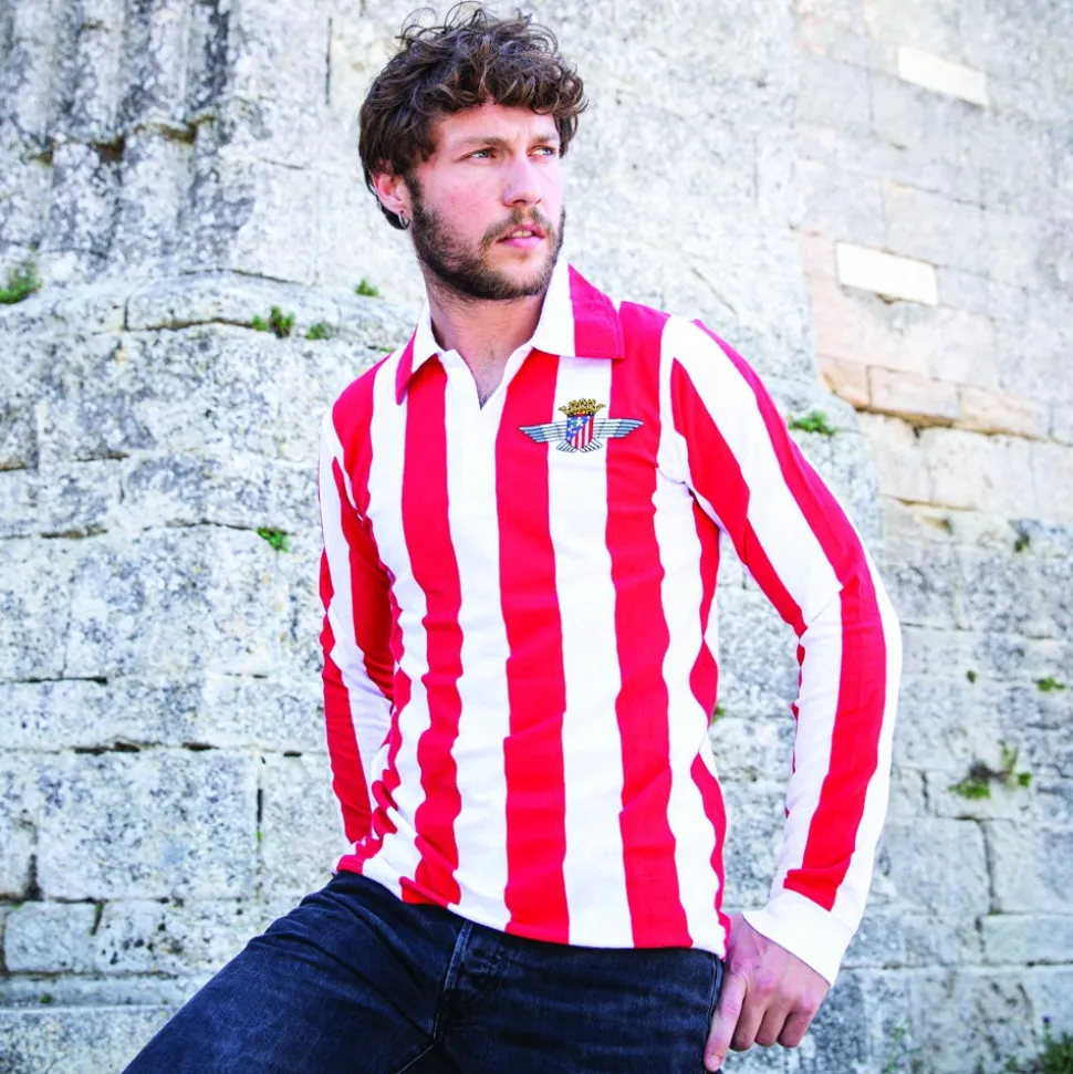 Atletico de Madrid 1939 - 40 Maillot de Foot Rétro