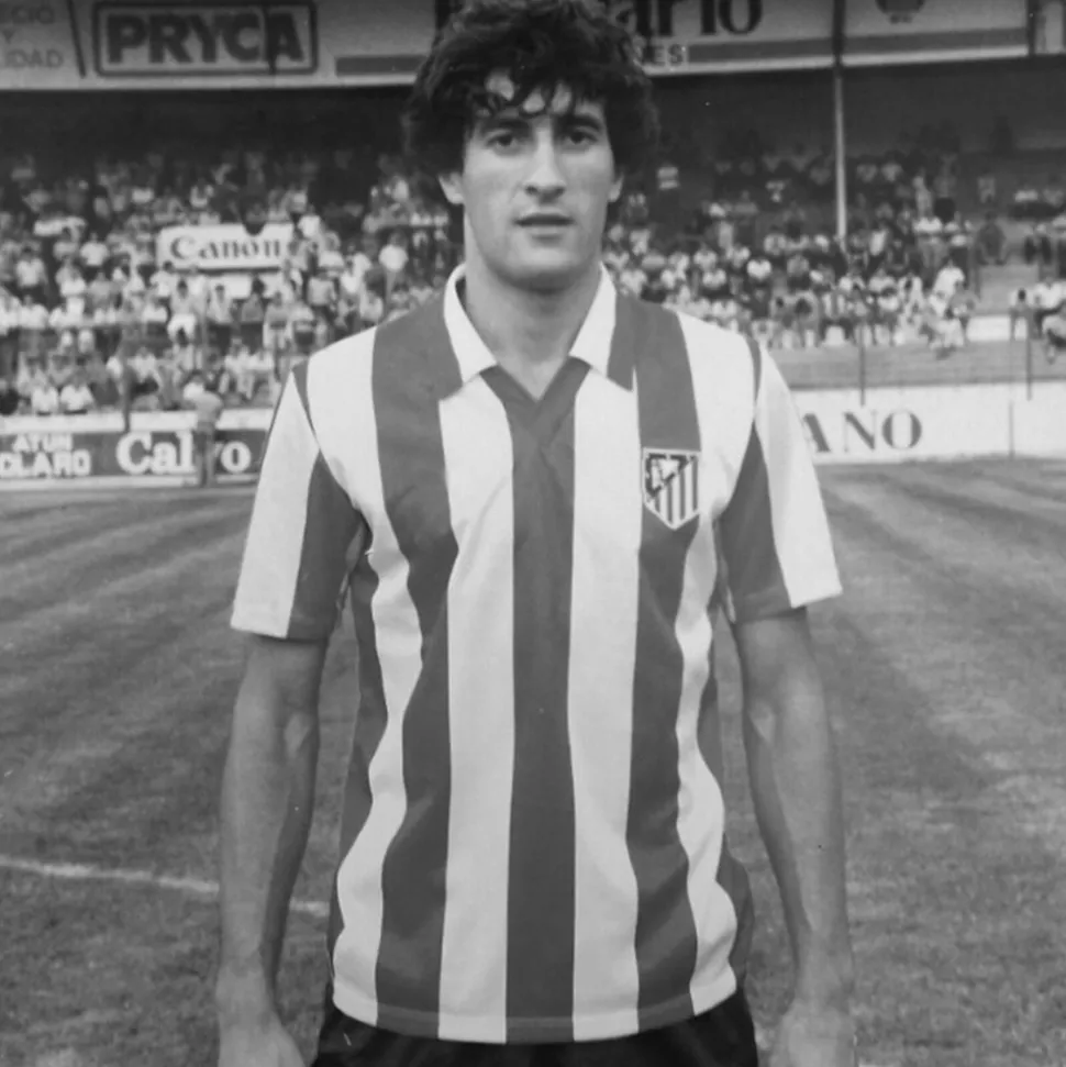 Atletico de Madrid 1985 - 86 Maillot de Foot Rétro