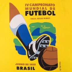 Brésil 1950 World Cup Emblem T-Shirt