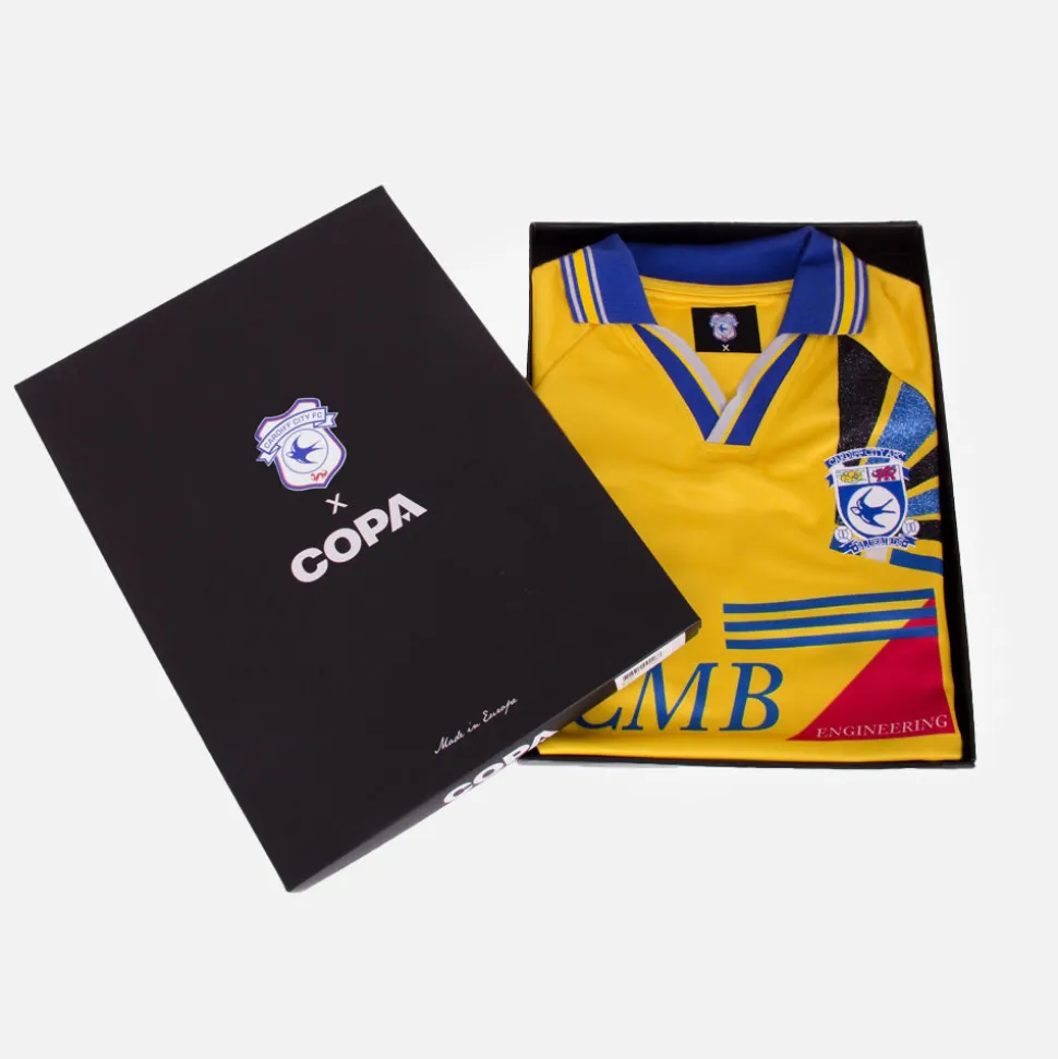 Cardiff City 1997 - 1998 Maillot de Foot Rétro