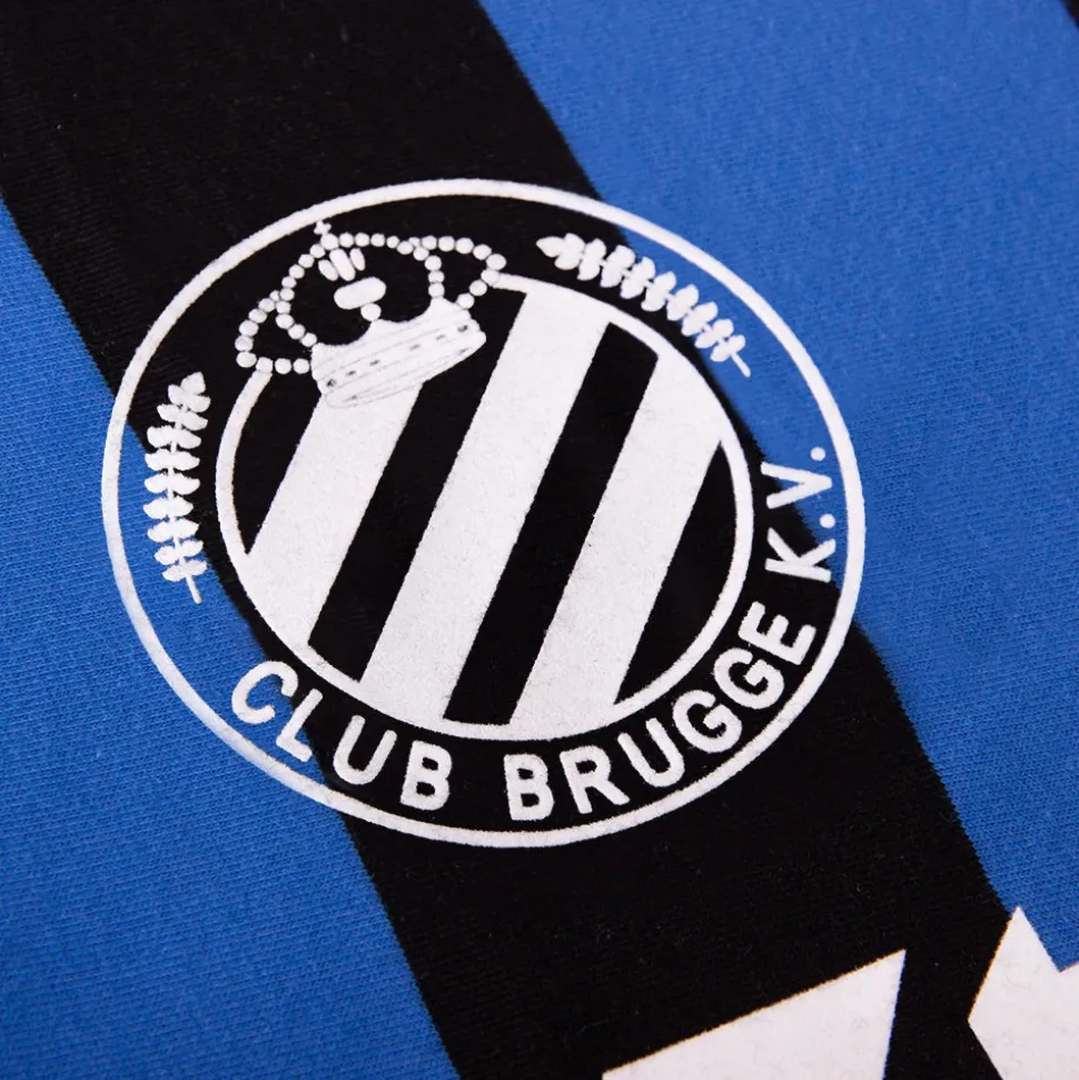 Club Bruges 1981 - 82 Maillot de Foot Rétro