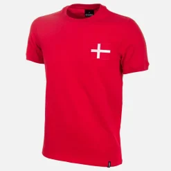 Danemark 1970's Maillot de Foot Rétro