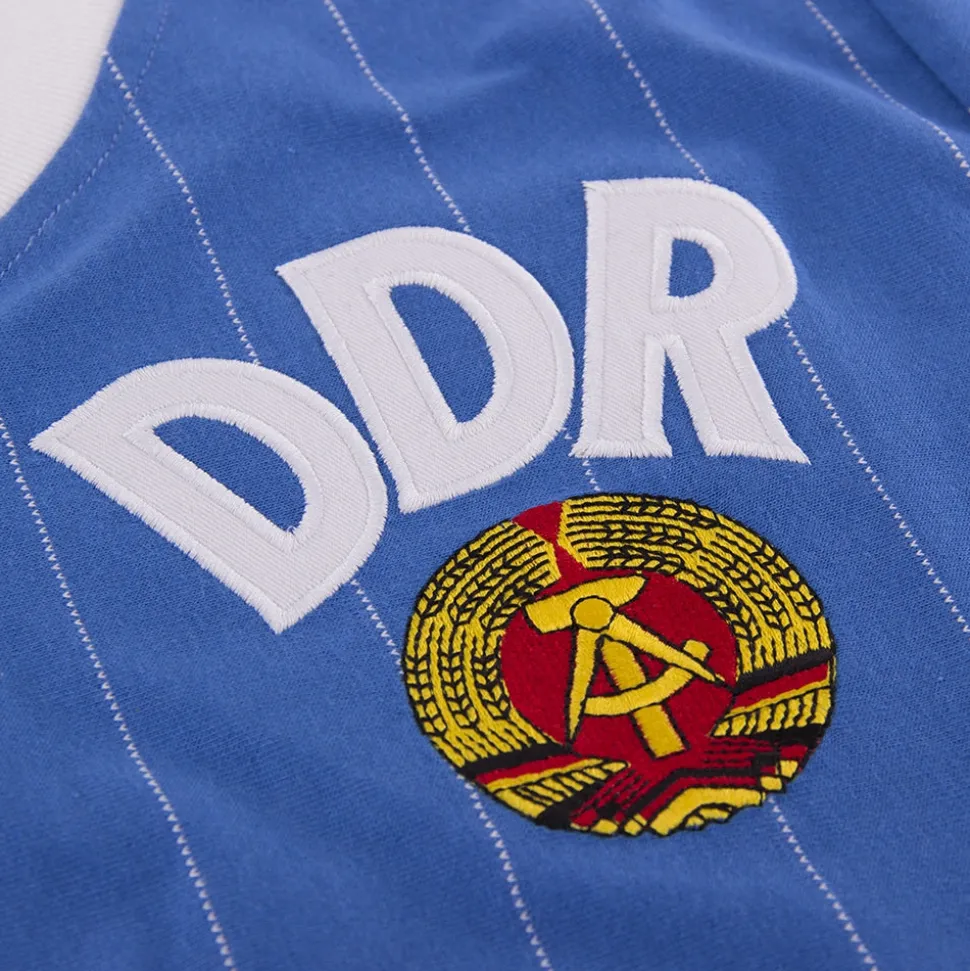 DDR 1985 Maillot de Foot Rétro