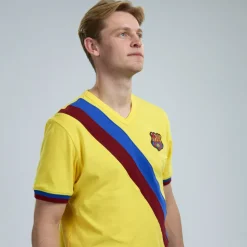 FC Barcelona Away 1978 - 79 Maillot de Foot Rétro