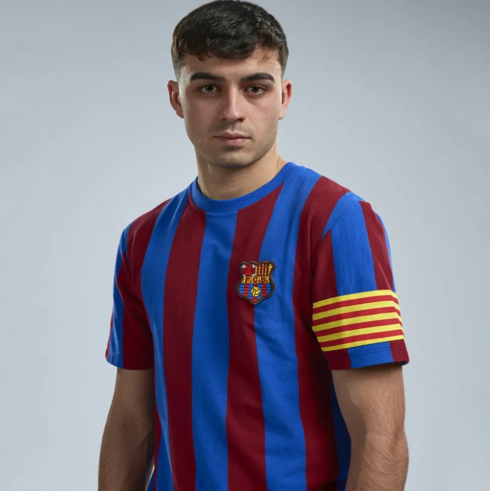FC Barcelona Captain T-Shirt Rétro