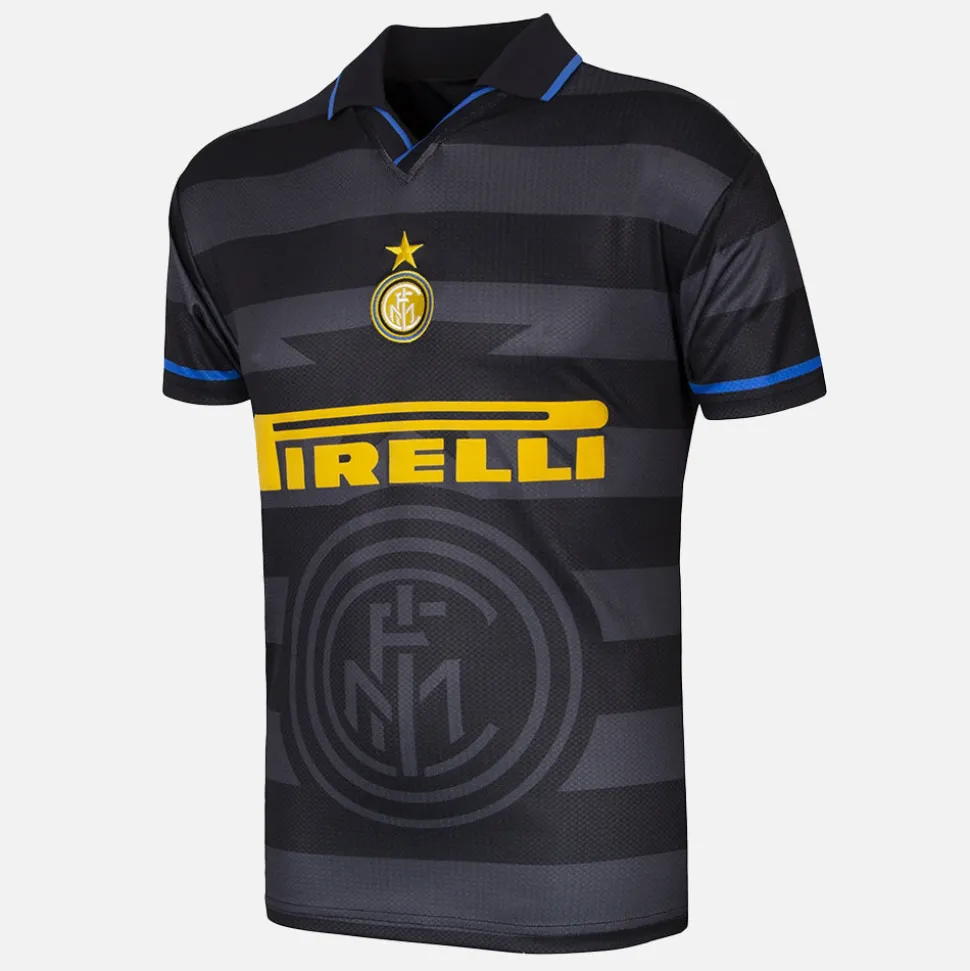 FC Internazionale 1997 - 98 Away Maillot de Foot Rétro