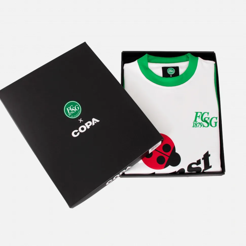 FC St. Gallen 1978 - 80 Maillot de Foot Rétro
