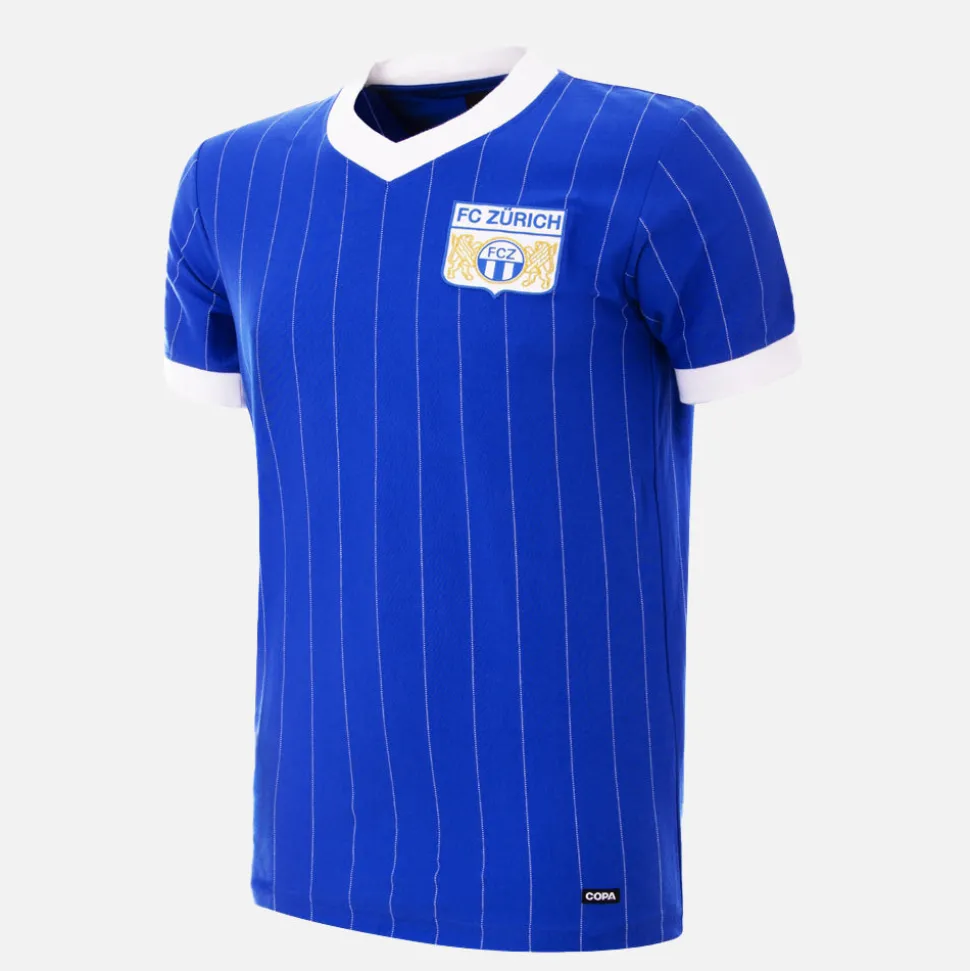 FC Zurich 1981 Away Maillot de Foot Rétro