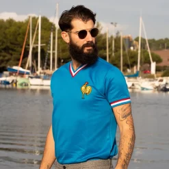 France 1971 Maillot de Foot Rétro