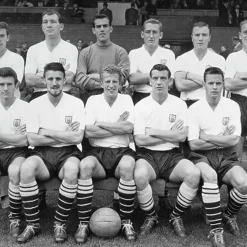 Fulham FC 1960 - 61 Maillot de Foot Rétro
