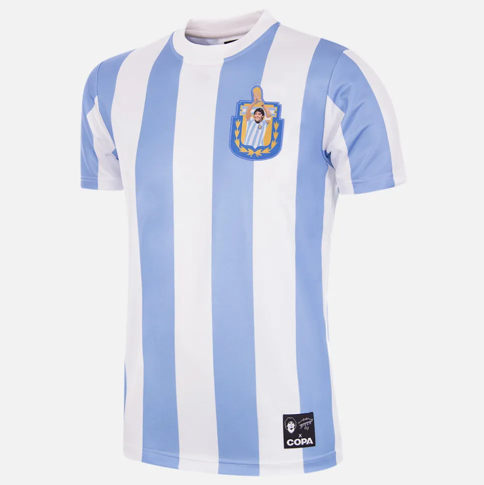 Maradona X COPA Argentina 1986 Maillot de Foot Rétro