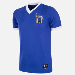 Maradona X COPA Argentina 1986 Away Maillot de Foot Rétro