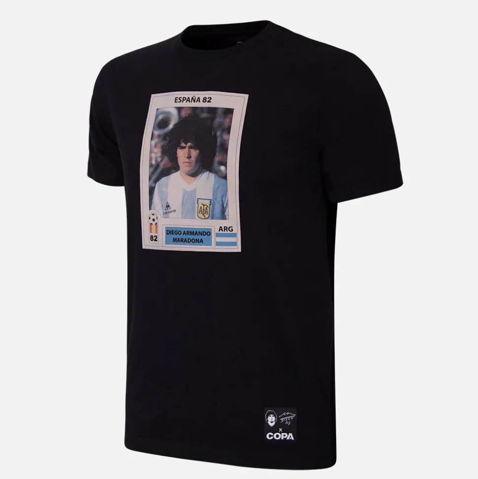 Maradona x COPA Argentina Football Sticker T-Shirt