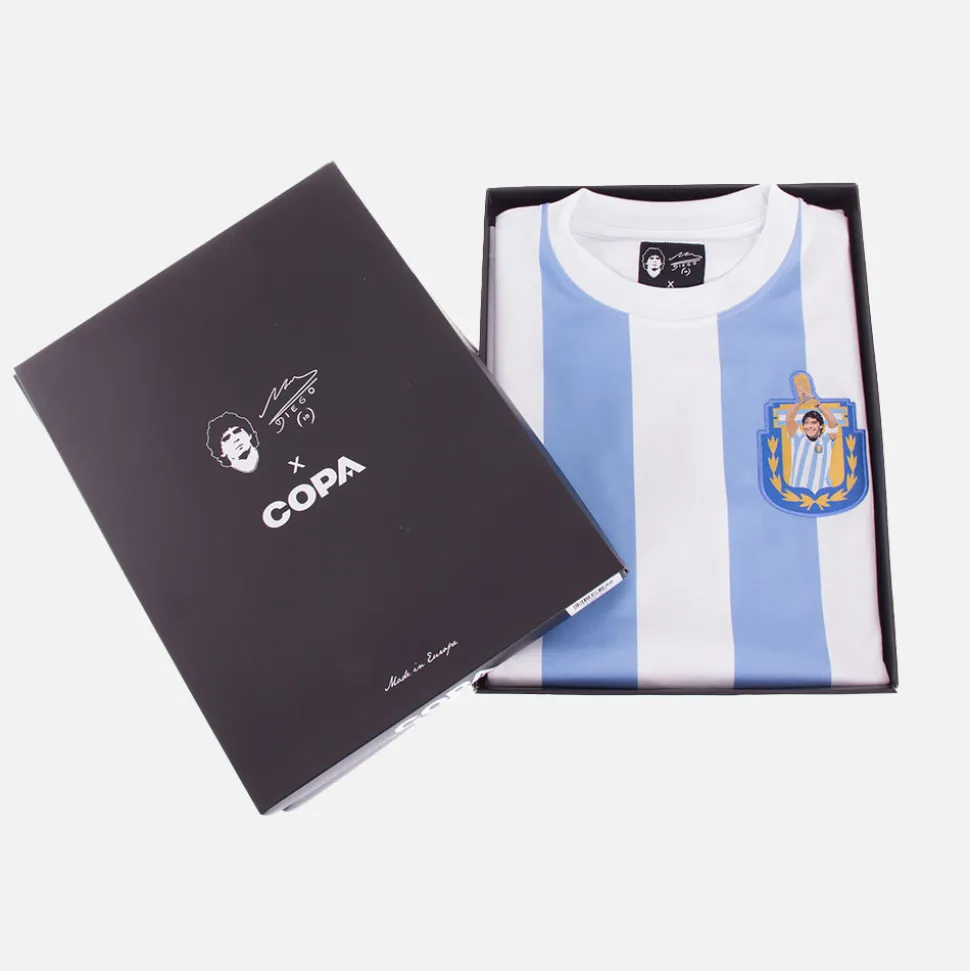 Maradona X COPA Argentina 1986 Maillot de Foot Rétro