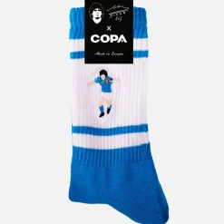 Maradona x COPA Napoli Embroidery Terry Chaussettes