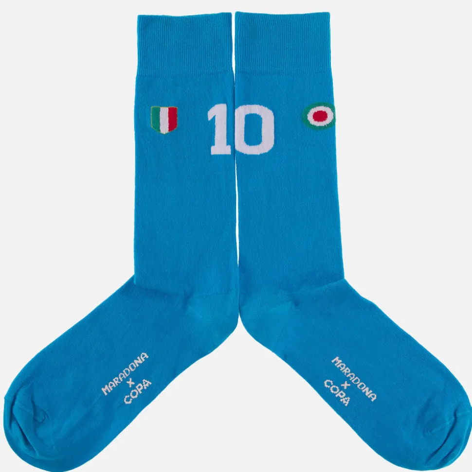 Maradona X COPA Number 10 Napoli Chaussettes