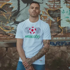 Mexique 1986 World Cup Emblem T-Shirt