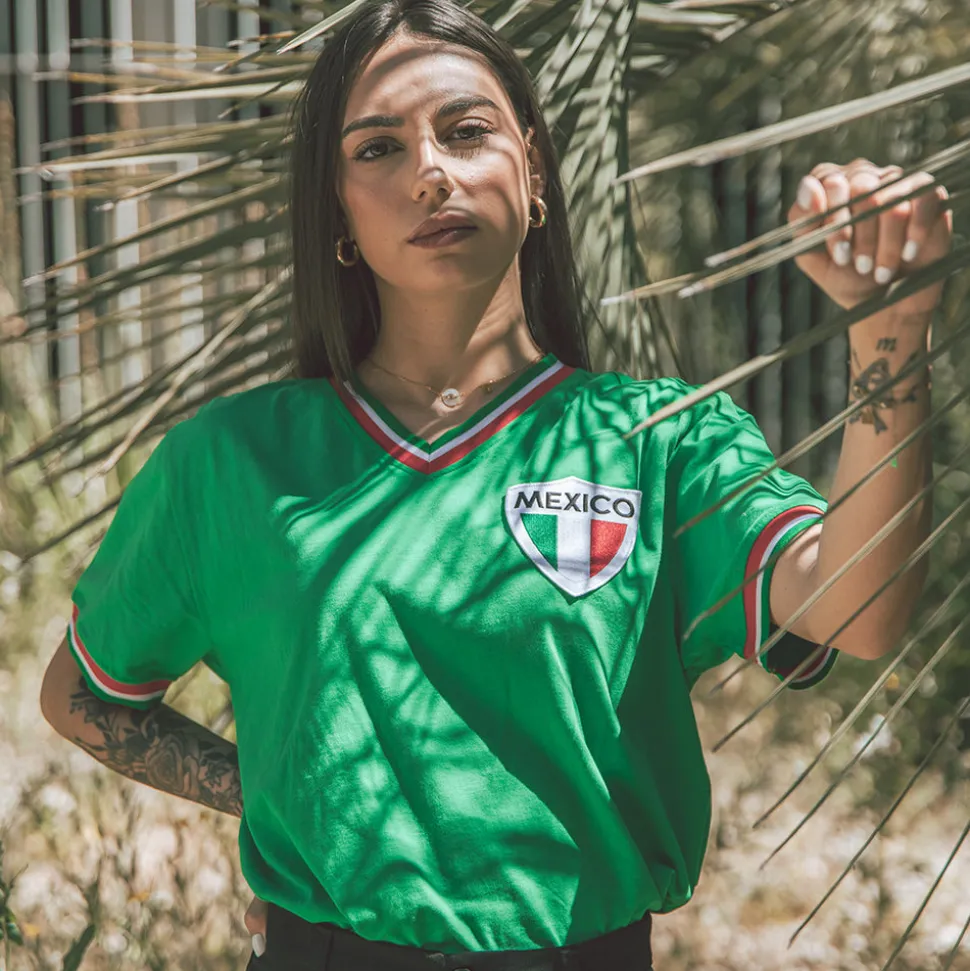 Mexique Pelé 1980's Maillot de Foot Rétro