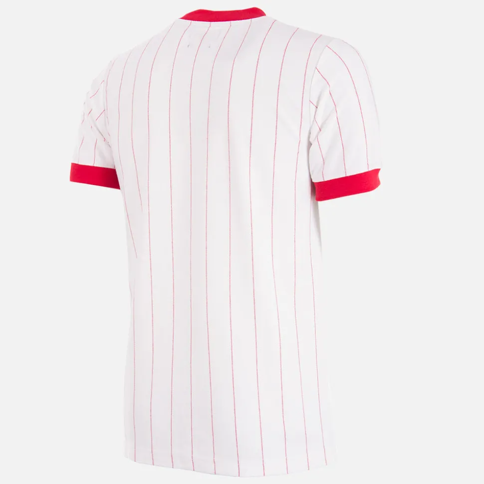 Pologne 1982 Maillot de Foot Rétro