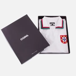 Portugal 1972 Away Maillot de Foot Rétro