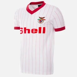 SL Benfica 1985 - 86 Maillot de Foot Rétro