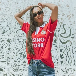 SL Benfica 1992 - 93 Maillot de Foot Rétro