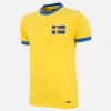 Suède 1970's Maillot de Foot Rétro