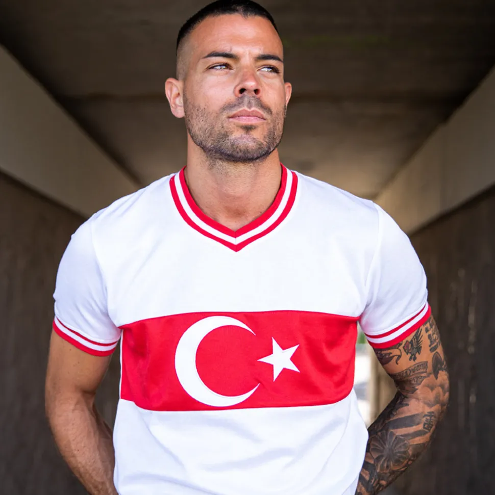 Turquie 1979 Maillot de Foot Rétro